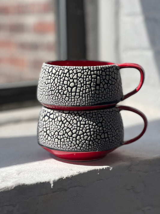 Mod Mug in Red
