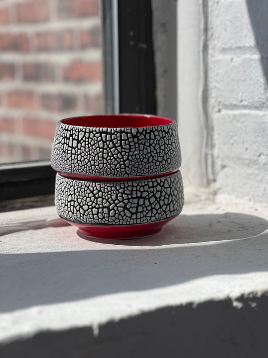 Mod Bowl in Red