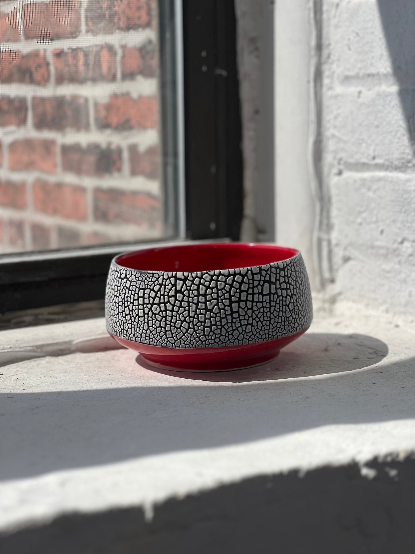 Mod Bowl in Red
